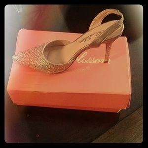 Slingbacks wedding shoes